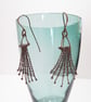 Copper Web Earrings - Image 4