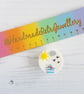 Seaside themed magnetic needle minder, polymer clay ONE supplied - Image 9
