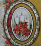 Three Candles Christmas Card - Image 2