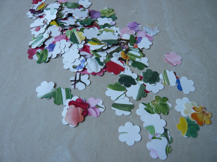 Handmade Flower Shaped Confetti