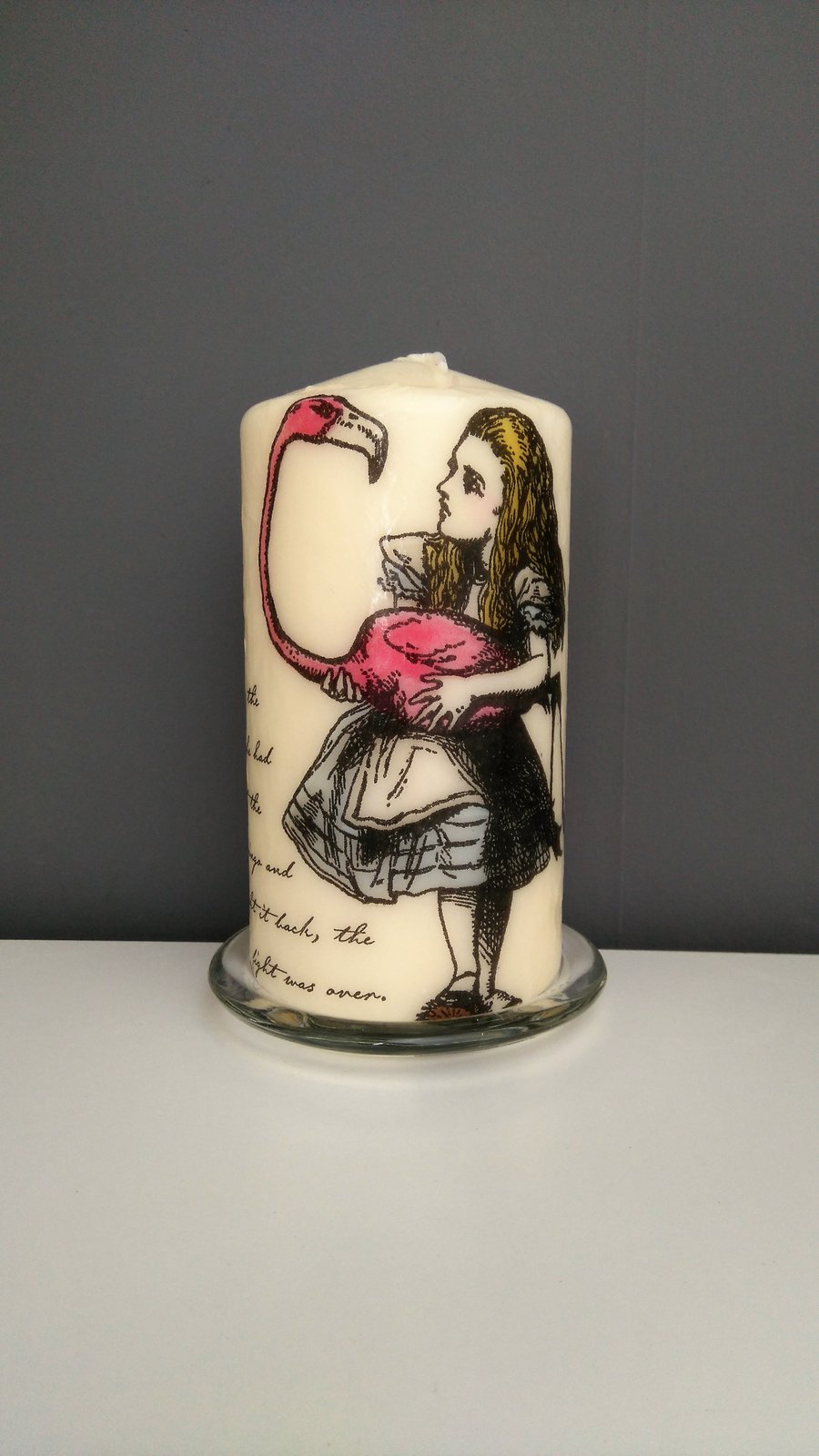 alice in wonderland candle