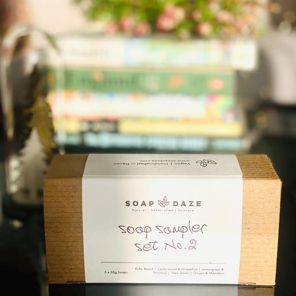 Soap Sampler Set 3, Soap Selection Box, Vegan Soaps