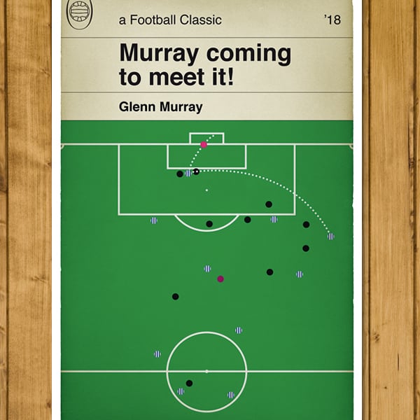 Brighton and Hove Albion goal against Arsenal in 2018 - Glenn Murray Header