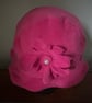 Pink Fleece Cloche Hat