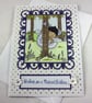 Handmade child's birthday card - fairy in the woods - magical birthday - Image 3