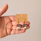 Toadstool earrings 