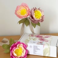 Make Your Own Paper Peonies