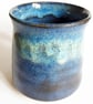 Blue Mug - Hand Thrown Stoneware Ceramic Mug - Image 3