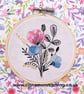 Floral Embroidery Kit - Hand Embroidery Kit - Image 9