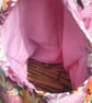 Pink Cotton Peg Bag, Lined Storage Bag for Pegs, handmade in Yorkshire - Image 3
