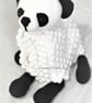 Crochet Baby blanket, Cuddle blanket, Panda Folding Baby blanket. - Image 1