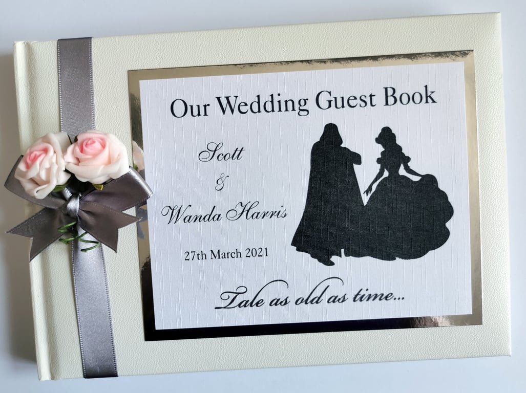 Star Wars wedding guest book, Star wars wedding gift