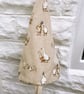 Duck Peg Bag, Geese Linen Storage Bag for Pegs, with carabiner clasp - Image 3