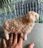 "Amelia" charming needle felted sheep  - Image 4