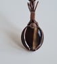 Mens Unisex Natural Onyx Copper Pendant Necklace Gift Crystal Jewellery Jewelry - Image 7
