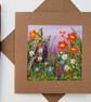 Original painting - Greetings Card "Countryside Flowers" (Ref no 97)