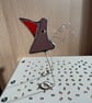Stained glass freestanding bird  - Image 3