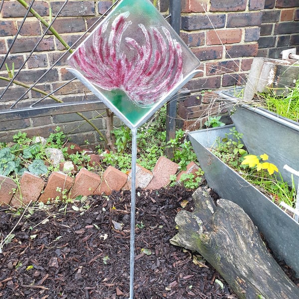 Portland Glass Art Stand - Make your own garden sculpture - Glass not included