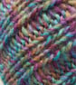 Hand Knitted pure wool chunky Headband M multi green - Image 4