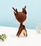 Rudolph the red nosed Reindeer Christmas ornament - Image 2