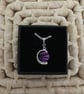 Mulberry Wine Moon Pendant - Image 4