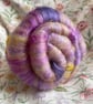 Wool Art Batt - "Crocus Pocus" - Image 1