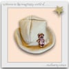 Camel Teddy Bear Tailored Hat