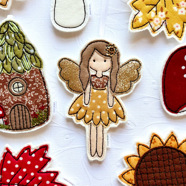 Sunflower Fairy Decoration