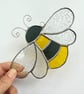 Stained Glass Bee Suncatcher  - Handmade Hanging Decoration  - Image 10