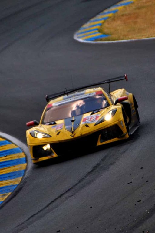 Chevrolet Corvette C8 R no33 24 Hours of Le Mans 2023 Photograph Print