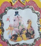 Easter Piglet Fancy Shaped Easel Card - Image 2