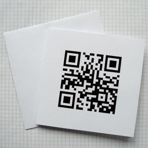 Happy Anniversary - QR Code Greeting Card - Geek