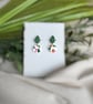 Botanical Fresh Autumn Polymer Clay Earrings - Image 3