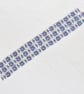 Small Beaded Cuff Bracelet in Denim Blue - Image 6