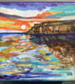 'Sunrise - Hunstanton', Original Painting, Seascape, Norfolk Coast Painting - Image 2