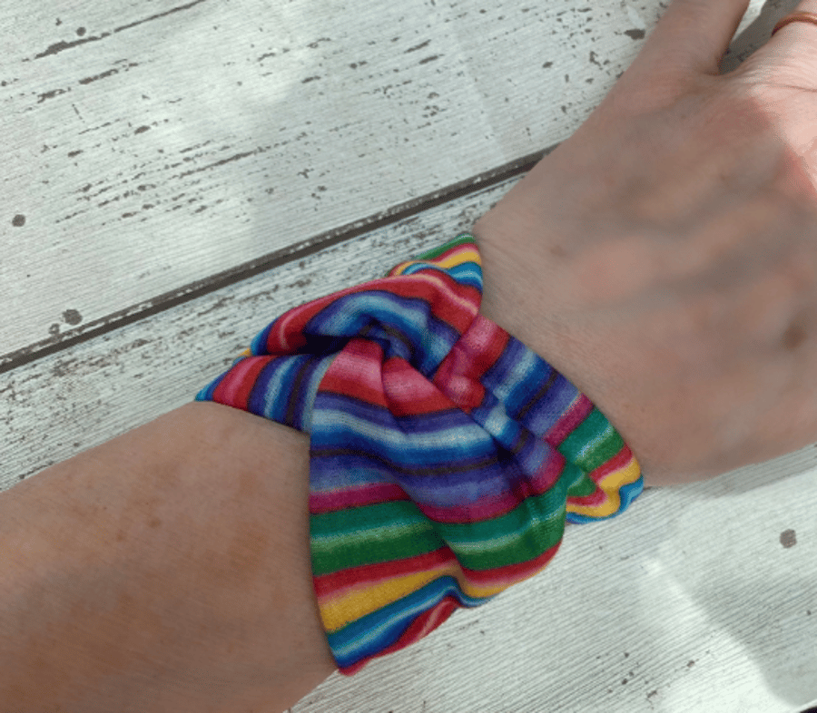 Wrist cover up cuff Pride tattoo cover, tattoo sleeve cuff gift idea