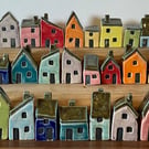 Pick & Mix your Collectable Mini Ceramic House Set. Unique, Handmade by Penny