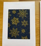 Set of 8 textile Christmas cards - Image 5