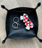 Yellow Stripe Tray - Storage or Sorting Small Items - From Bicycle Inner Tubes - Image 3