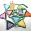Colourful Crochet Bunting 
