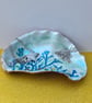 Hand Decorated Oyster Shell Trinket Dish