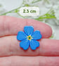 Forget Me Not Pin, Handmade Bereavement Gift, Miss You Gift, Funeral Favour, - Image 4