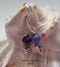 Designer AAA 5.65ct Tanzanite Sterling Silver Earrings  - Image 3