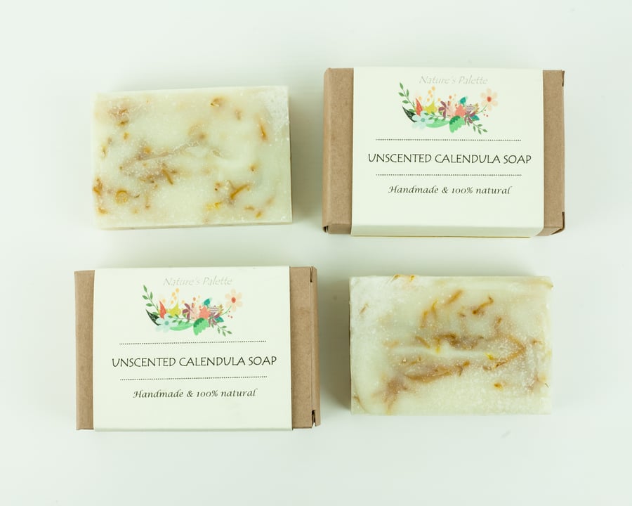 Unscented Calendula Soap