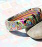 Designer Bangle - Abstract Pop Art Style in Rich Colours - Handmade - Unique - Image 4