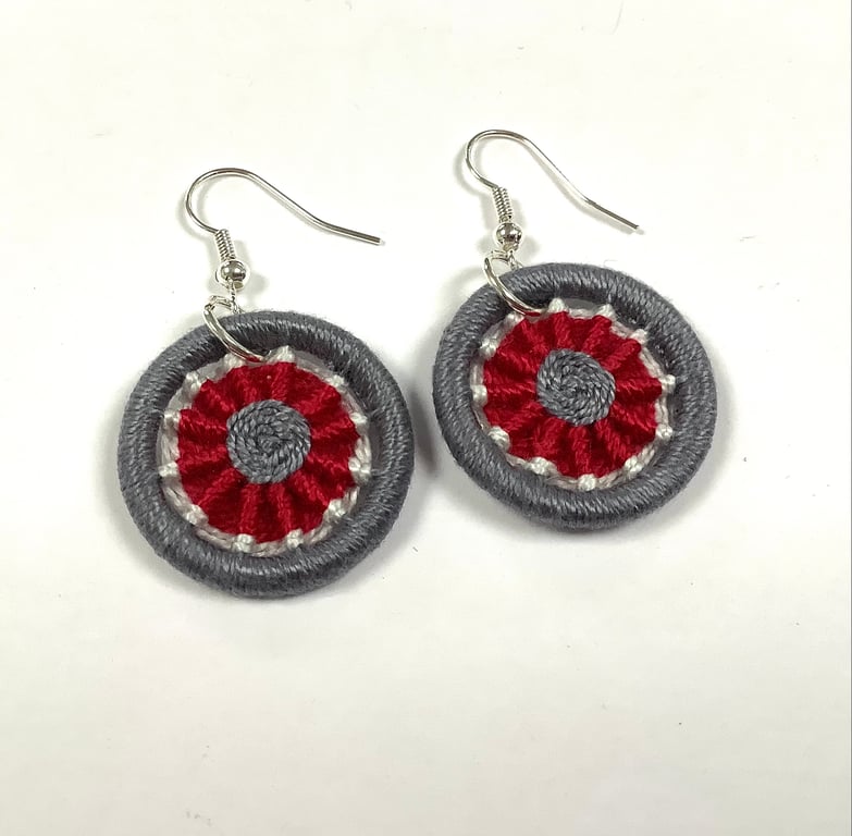 Dorset Button Earrings