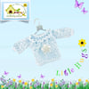 Silver Star Jumper to fit the Little Hug Dolls