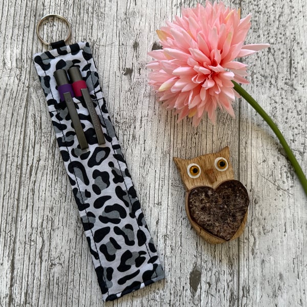 Leopard Print Lanyard Pen Holder Teacher Pen Holder Nurse Pen Holder Hands Free 