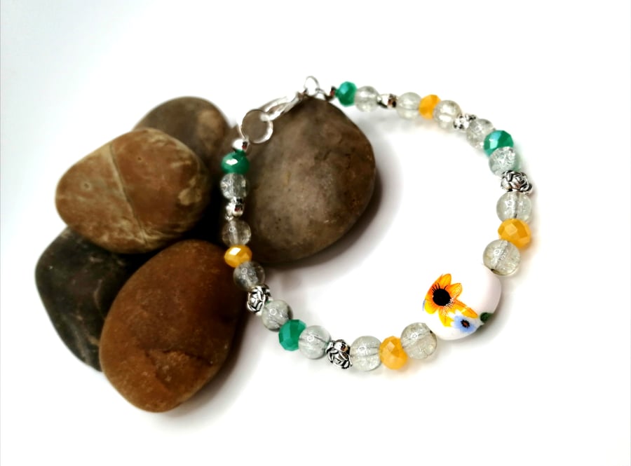 Sunflower Bracelet