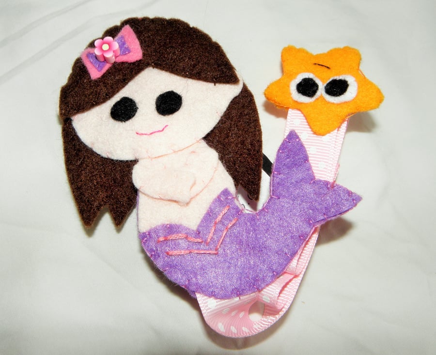 Mermaid Hairclip Holder